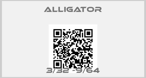 Alligator-3/32 -9/64