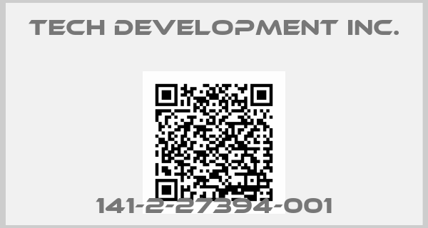 Tech Development Inc.-141-2-27394-001