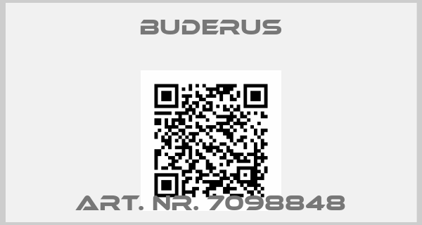 Buderus-Art. Nr. 7098848