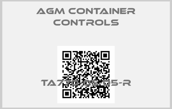 AGM Container Controls-TA770-05-05-R