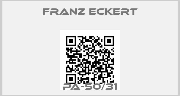 Franz Eckert-PA-50/31