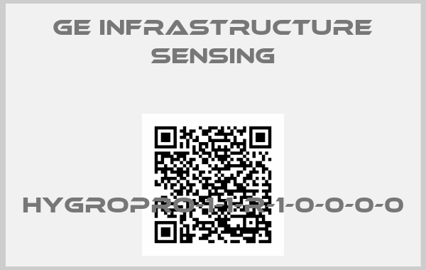 GE Infrastructure Sensing-HYGROPRO-1-1-R-1-0-0-0-0