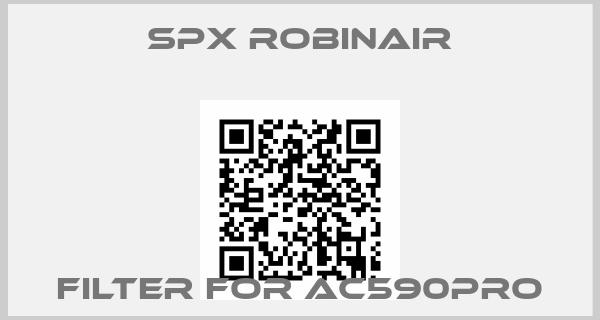 SPX ROBINAIR-filter for AC590PRO