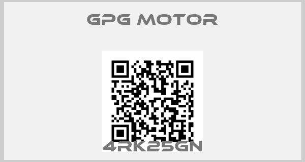 gpg motor-4RK25GN