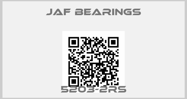 JAF BEARINGS-5203-2RS