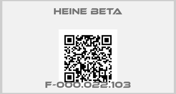 Heine Beta-F-000.022.103