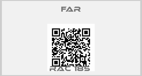 FAR-RAC 185 