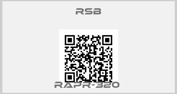 RSB-RAPR-320 