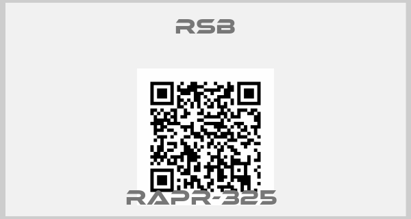 RSB-RAPR-325 