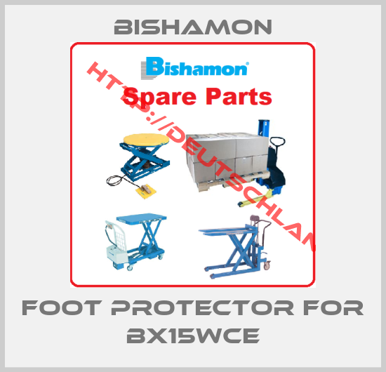 Bishamon-foot protector for BX15WCE