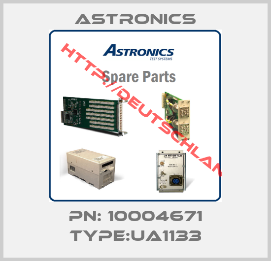 Astronics-PN: 10004671 Type:UA1133