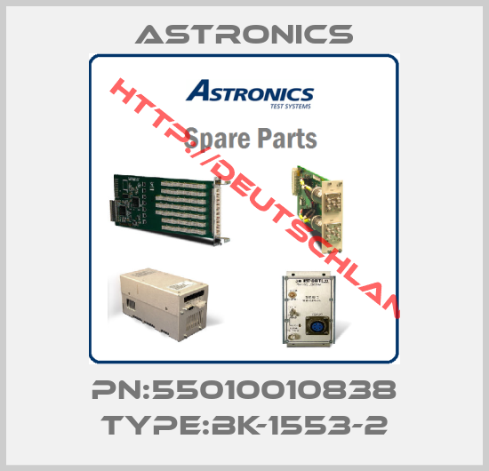 Astronics-PN:55010010838 Type:BK-1553-2