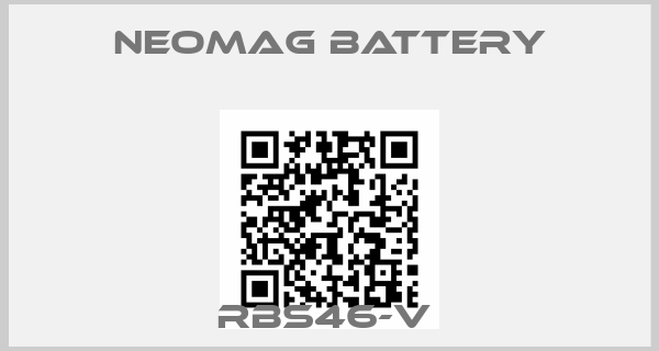 NEOMAG BATTERY-RBS46-V 