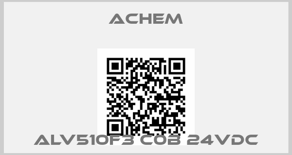 ACHEM-ALV510F3 C0B 24VDC