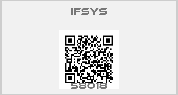 IFSYS-58018