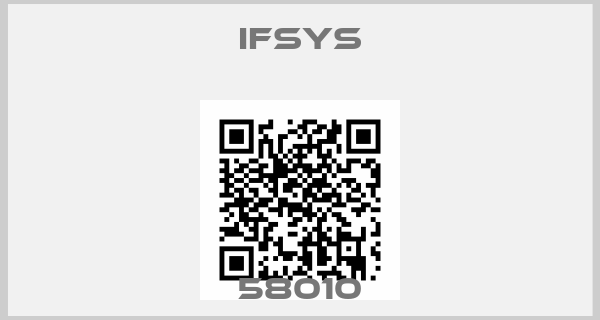 IFSYS-58010