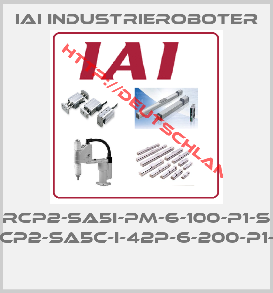 IAI Industrieroboter-RCP2-SA5I-PM-6-100-P1-S (RCP2-SA5C-I-42P-6-200-P1-S) 