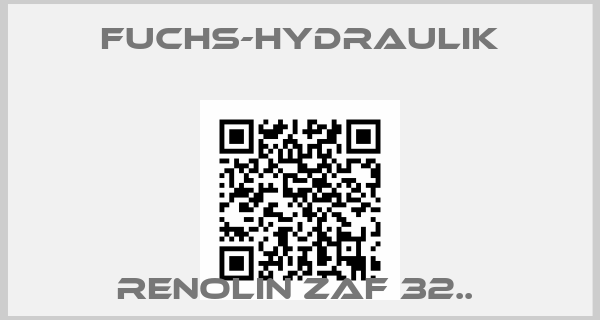 Fuchs-Hydraulik-RENOLIN ZAF 32.. 