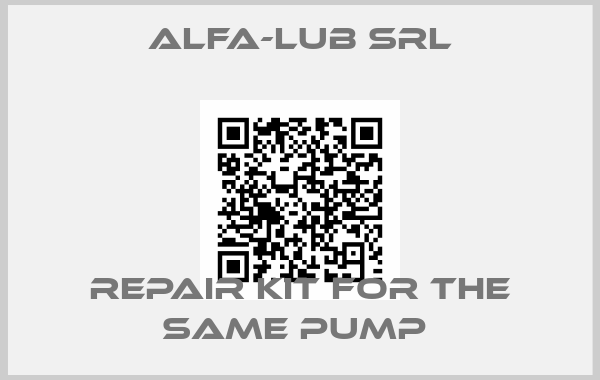 Alfa-Lub SRL-REPAIR KIT FOR THE SAME PUMP 