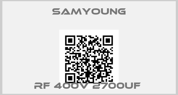 Samyoung-RF 400V 2700UF 