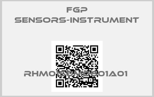 FGP Sensors-Instrument-RHM0150MD601A01 