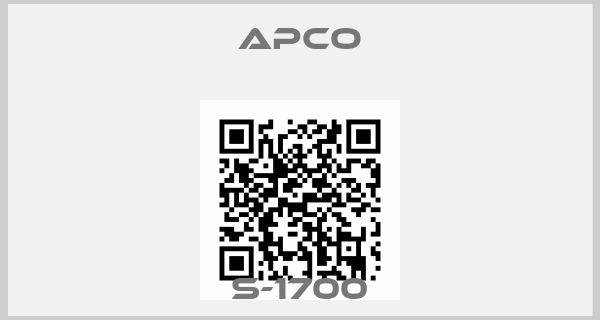 Apco-S-1700