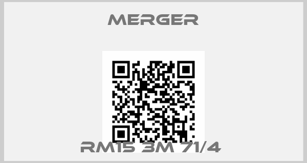 Merger-RM15 3M 71/4 