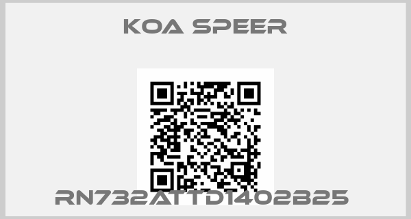 KOA Speer-RN732ATTD1402B25 