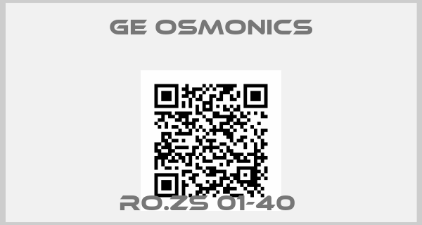 Ge Osmonics-RO.ZS 01-40 