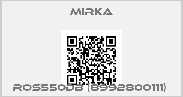 Mirka-ROS550DB (8992800111) 