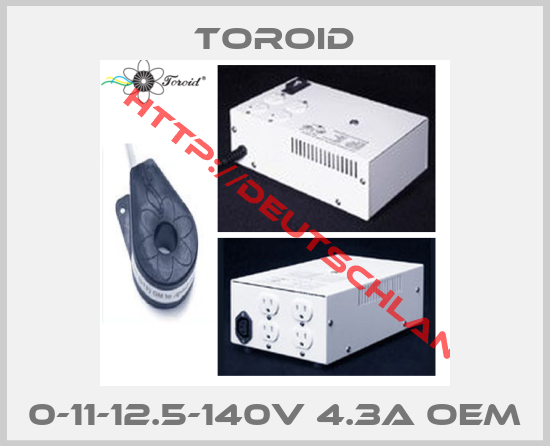TOROID-0-11-12.5-140V 4.3A OEM