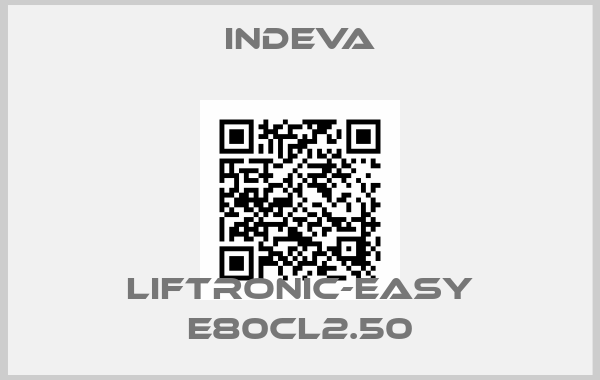INDEVA-LIFTRONIC-EASY E80CL2.50