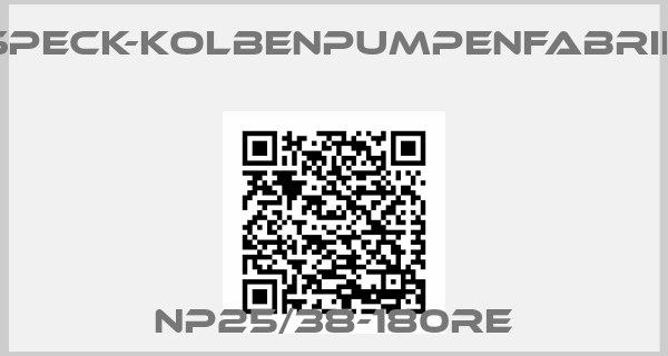 SPECK-KOLBENPUMPENFABRIK-NP25/38-180RE