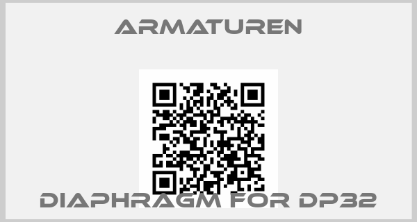 ARMATUREN-DIAPHRAGM FOR DP32