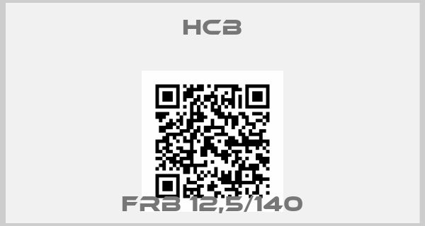HCB-FRB 12,5/140
