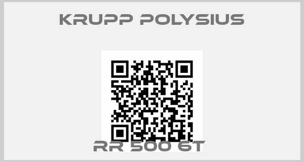 KRUPP Polysius-RR 500 6T 