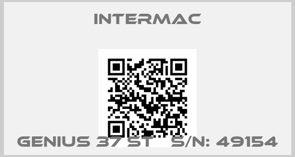 Intermac-Genius 37 ST   S/N: 49154