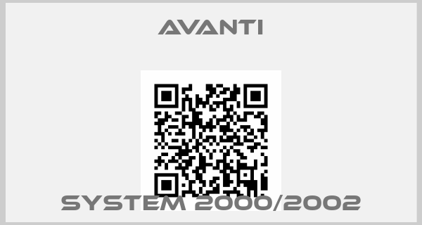 Avanti-System 2000/2002