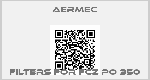 AERMEC-filters for FCZ PO 350