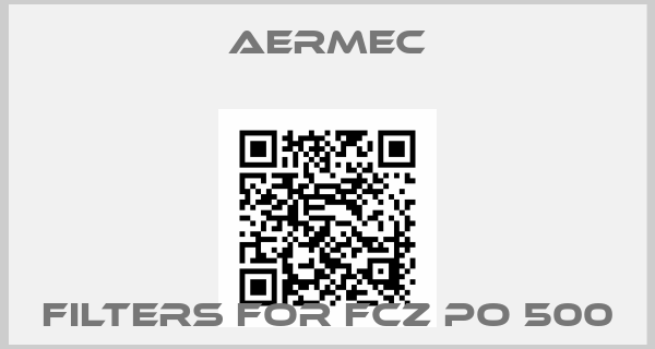 AERMEC-filters for FCZ PO 500