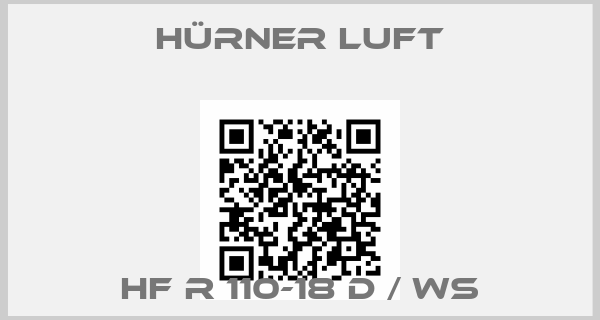 Hürner Luft-HF R 110-18 D / WS