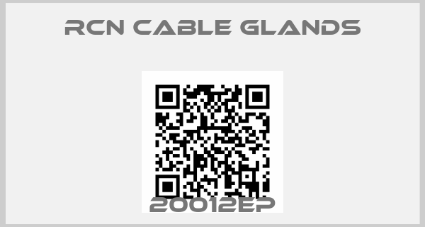 RCN cable glands-20012EP