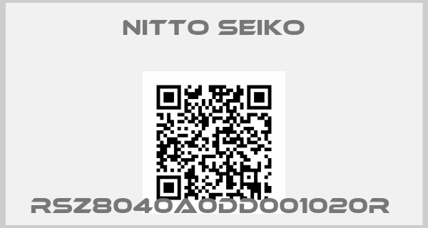 Nitto Seiko-RSZ8040A0DD001020R 