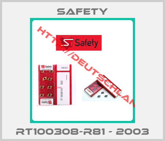 Safety-RT100308-R81 - 2003