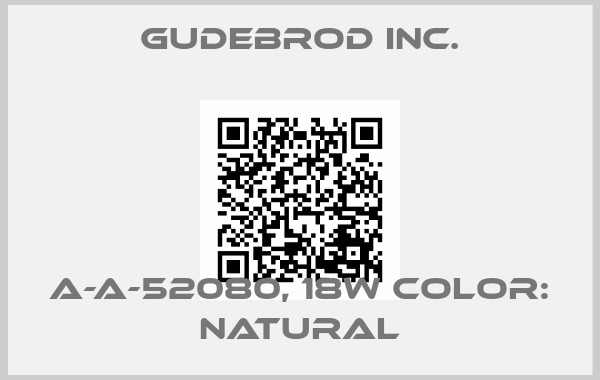 GUDEBROD INC.-A-A-52080, 18W COLOR: NATURAL