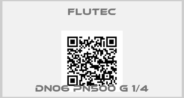 Flutec-DN06 PN500 G 1/4