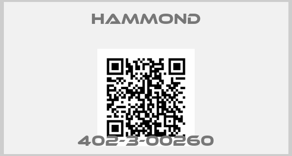 Hammond-402-3-00260