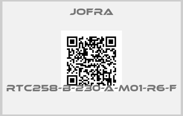 Jofra-RTC258-B-230-A-M01-R6-F 