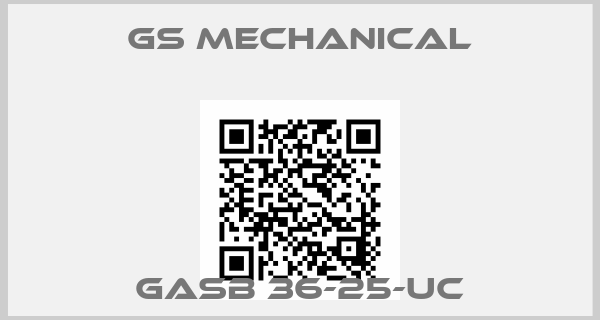 GS Mechanical-GASB 36-25-UC