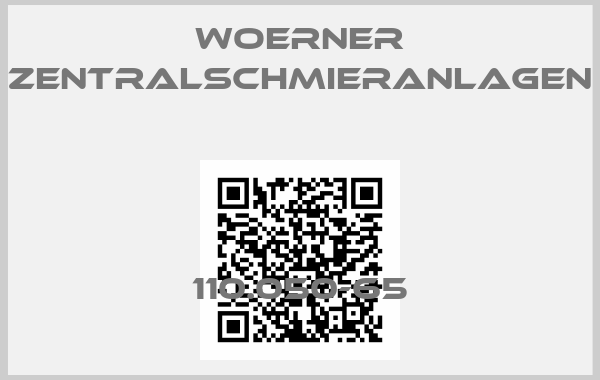 WOERNER Zentralschmieranlagen-110.050-65